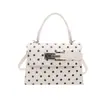 Comércio Exterior Estilo Coreano Fivela de Bolinhas 2026 Nova Moda Texturizada Bolsa de Mão Feminina Pequena Versátil Bolsa de Ombro Transversal