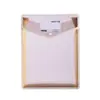 Bolsa Carpeta Plegable A4FC Colorida Maletín de Almacenamiento de Exámenes de Oficina Horizontal Sarga Estudiante Bolsa de Documentos Tridimensional Venta al por Mayor