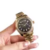Reloj de Suministro Transfronterizo Temu con Fecha y Día de la Semana, Reloj con Correa de Acero, Esfera Verde Degradado, Reloj de Cuarzo para Hombre, Reloj con Doble Calendario