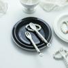 [Serie Perla] Estilo europeo de lujo ligero creativo Cerámica con relieve de perla Plato para postre Plato para helado Plato para pastel