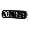 Reloj Electrónico Simple, Reloj Despertador LED Multifuncional Creativo, Pantalla de Temperatura, Temporizador de Cuenta Regresiva, Reloj de Mesita de Noche 6639