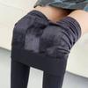Leggings Transfronteiriças de Outono e Inverno Novas de Veludo Pérola para Uso Externo Plus Veludo Espessas Anti-Pilling Elásticas com Estribo Calças Quentes All-In-One