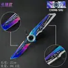 Merchandising Juego de Acción Delta Temporada 11 Nueva Temporada Skin de Cuchillo Estrellas 22cm Reconfigurar Puño Americano Juguete de Rebote Adorno