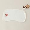 Bebé Recién Nacido Gasa de Tres Capas Bordada Toalla para Eructos Almohadilla para Hombro para Bebé Niño y Niña Algodón Impermeable Toalla para Escupir Leche Toalla de Babero