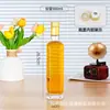 Botella de aceite de vidrio de nogal blanco cristalino 500ml, botella de aceite de camelia 750ml, botella de aceite de vidrio dispensadora de aceite de oliva y aceite de perilla