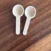 Cuchara de Madera Creativa Estilo Japonés para Niños, Cuchara de Madera para Té, Cuchara de Madera para Leche en Polvo, Cuchara Medidora de Madera sin Pintar para Sales de Baño, Cuchara de Madera Pequeña, Cuchara para Café