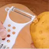 Cortador de Legumes Multifuncional para Uso Doméstico, Ralador de Batata, Ralador de Rabanete, Fatiador de Pepino, Descascador Manual
