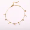 Pulsera de Acero Inoxidable con Circonita Transfronteriza para Mujer 2025 Venta Caliente de Alta Gama Sentido del Diseño de Marca Grande Joyería de Mano de Moda Versátil para Ropa de Trabajo