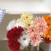 Estilo INS crisantemo cepillado flor artificial crisantemo africano crisantemo Flang decoración interior fresca decoración foto flor falsa flor de seda