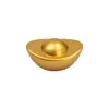 Lingotes de Oro Sólidos Mini para Adorar al Dios de la Riqueza, Lingotes Pequeños para Atraer Riqueza, Tazones del Tesoro para Llenar, Artesanías Decorativas para el Hogar al por Mayor