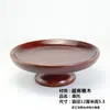 Plato de frutas placa de palo de rosa vietnamita almacenamiento placa de madera maciza plato para semillas de melón dulces plato de frutas de madera plato para taza de té envío gratis