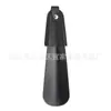 Fábrica de Origem Melhor Venda Transfronteiriça 16cm Calçadeira de Aço Inoxidável com Capa de Couro, Extrator de Sapatos, Calçadeira Preta Portátil
