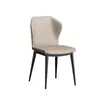 Silla de Comedor Minimalista Moderna para Uso Doméstico, Silla Cómoda de Ocio, Taburete de Escritorio, Silla Mariposa de Moda con Respaldo