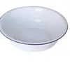 Balanza de Esmalte Blanca Pura Engrosada Doble Esmalte Balanza Engrosada Hotel Catering Antiguo Nostálgico Retro Regalo Balanza Balanza para Pies