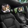 Cubierta de Reposacabezas Universal para Coche de Todas las Estaciones Halloween Transfronteriza Amazon Seda de Hielo Elástica con Estampado por Ambos Lados