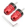 Tapones de Manillar Modificados para Motocicleta Adecuados para Yamaha Xmax300 Terminales de Equilibrio de Aleación de Aluminio Años 20-24