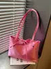 Bolso de Hombro con Lazo de Satén Estilo Coreano para Mujer 2026 Nuevo de Moda de Verano Bolso de Mano Versátil Bolso para el Trabajo y el Hombro