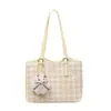 Bolso cruzado simple casual de un solo hombro para estudiantes universitarios, bolso tote grande de gran capacidad para mujer, nuevo Otoño 2026