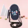 Bolsa de Teléfono de Silicona Transfronteriza En Stock Portátil Cruzada para Gafas de Sol Almacenamiento Monedero de un Solo Hombro Fijo Dopamina