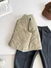 Vale do Vento 2026 Inverno Novo Estilo Coreano Look em Camadas Colete de Algodão Reversível Infantil Colete Estiloso Versátil para Meninos