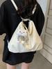 Mochila de Viaje Plateada para Mujer 2026 Nueva Moda Tendencia Bolso de Hombro Gran Capacidad Multiusos Bolso Cruzado Tipo Cubo Mochila