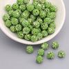 Arcilla de cerámica bola de diamante Shambhala hechas a mano cuentas sueltas DIY pulsera collar accesorios de joyería con cuentas cuentas de alta calidad