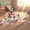 Transfronterizo Nuevo Micro Paisaje Creativo Lindo Cachorro Figura Muñeca Casa DIY Accesorios Decorativos Escritorio Pequeños Adornos