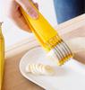 Banana Slicer cortador de banana ferramenta de cozinha criativa cortador de presunto afiador de pepino
