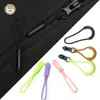 Cordón Cilíndrico Desmontable Personalizado, Tirador de Cremallera Multifuncional Moldeado por Inyección Ecológico, Ropa de Protección Solar, Tienda de Campaña, Equipaje, Cordón para Cremallera