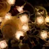 Luces LED Pequeñas de Colores, Guirnaldas de Luces Parpadeantes, Luces de Hadas, Luces Solares para Exteriores, Camping, Puestos de Mercado Nocturno, Tiras de Luces de Neón