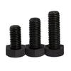 Tornillo Hexagonal Externo de Nailon Negro Pa66 Din933 Tornillo de Cabeza Hexagonal de Plástico M4M5M6M8M10M12