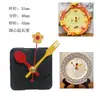 Movimiento de Reloj Popular de Manecillas de Colores, Movimiento de Reloj de Barrido Silencioso, Piezas de Reloj DIY para Niños en Stock