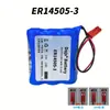 SUNMOON Sol Lua Bateria 3.6V Medidor de Água de Patrulha Medidor de Água Fria Medidor de Água Inteligente Bateria ER14505