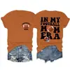 En mi mamá futbolista Amazon eBay sitio independiente camiseta de manga corta con cuello redondo para mujer casual y elegante