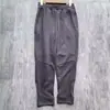 Pantalones casuales para hombre, modernos, minimalistas y deportivos, con cintura elástica, corte holgado, diseño versátil de pierna recta y cordón.