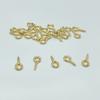 Accesorios para Joyería DIY Tornillos de Ojo de Oveja Electrochapados, Tornillos de Cuerno de Oveja, Tornillos Autorroscantes, Materiales para Joyería al por Mayor 1000/Paquete