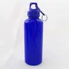 Suministro al por mayor del fabricante Color puro Simple 600ml Hervidor de agua para deportes al aire libre Gancho portátil Taza de agua deportiva