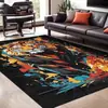 Alfombra de Cristal de Terciopelo Estilo Americano Transfronteriza de Amazon para Salas de Juegos, Alfombra Resistente a Manchas y al Desgaste, Alfombra Grande para Sofá de Sala de Estar