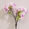 Ins Pino Lunar Simulado Flor de Cerezo Flor Falsa Flor de Durazno Flor de Seda Mesa de Comedor Boda Flores Secas Arte Floral Ramo de Flores Accesorios para Disparos