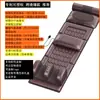 Colchoneta de Masaje Multifuncional de Cuerpo Completo con Amasado y Calentamiento para Hombros, Cuello, Cintura y Espalda con Airbags en la Cintura y Cojín de Silla de Moxibustión para Fisioterapia