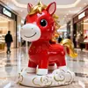 Esculturas Personalizadas de Fibra de Vidrio de Personajes de Dibujos Animados, Animales, Mascotas Trepadoras y Figuras para Decoración de Tiendas, Parques y Plazas