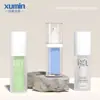 Material de Embalaje Xumin Personalizado Botella de Vacío Reemplazable de 15 ml Botella de Loción de 30 ml Tarro de Presión al Vacío de 15-30 g Botella para Crema