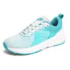 Tênis Esportivo de Verão Wide-Foot Transfronteiriço para Mulheres, Tênis de Malha Fly-Knit Respirável para Pés Largos, Tênis com Biqueira Larga, Tênis de Corrida com Amortecimento para Homens
