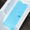 Alfombrilla Antideslizante Popular de PVC para Baño, Amplia, 100x40cm, con Ventosas, Alfombrilla para Bañera, Alfombrilla para Pies en la Ducha, Barrera de Agua