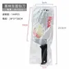 Faca de Legumes de Lâmina Dupla com Cabo Vermelho Faca para Fatiar Descascador de Repolho Gadget de Cozinha Yiwu