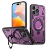 Nova Capa para Celular iPhone 18 Pro com Suporte Magnético para Carro e Suporte de 360 Graus Adequada para Apple 18 Pro Max, Resistente a Impactos de Nível Militar