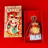 Llavero Bolsa de la Fortuna del Año de la Serpiente Colgante de Calabaza de la Fortuna del Zodiaco Decoración Regalo Promocional para Eventos de Negocios