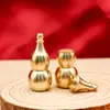 Colgante de Calabaza con los Doce Signos del Zodíaco de Latón con Apertura Hueca, Monedas de los Cinco Emperadores de Cobre, Colgante de Llavero de Seguridad, Venta al por Mayor desde el Fabricante