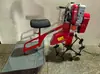 Máquina Excavadora de Zanjas para Arrozales de Gasolina Sembradora Directa en Campo Excavadora de Zanjas Tipo Montar Empuje Pequeña Niveladora Drenaje Máquina para Campo Fangoso