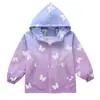 Chaqueta para Niña Primavera y Otoño 2026 Nuevo Conjunto de Primavera Elegante Degradado Top para Exteriores Cortavientos Infantil